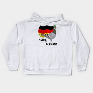 Pigeon of Germany Kids Hoodie